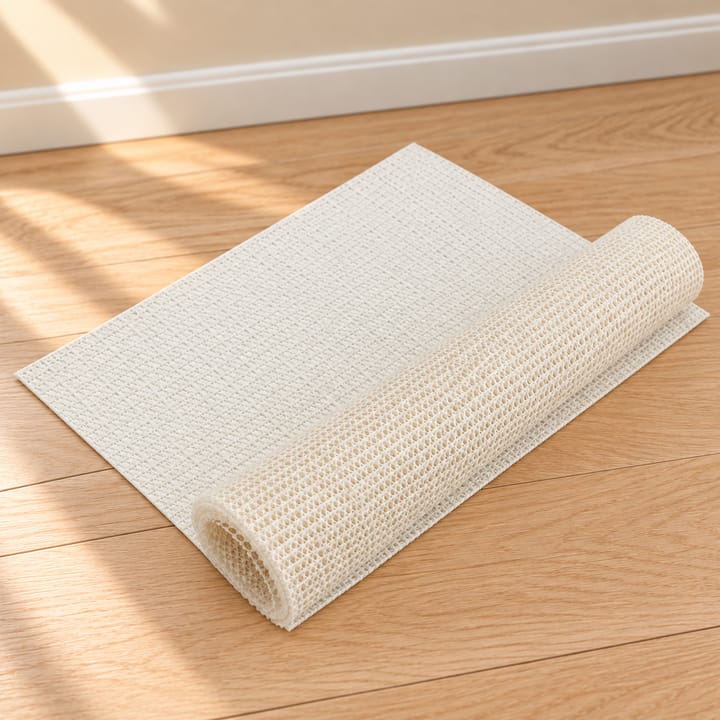 Gripweave Non Slip Rug Pad, Milky white