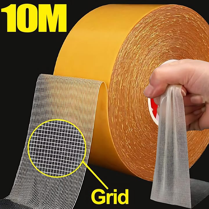 Translucent Mesh Double Sided Carpet Tape