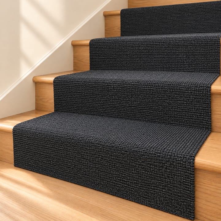 Gripweave Self-Adhesive Runner Rug, Black