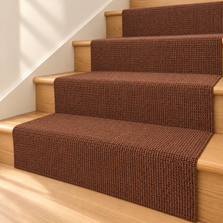 Gripweave Self-Adhesive Runner Rug, Brown
