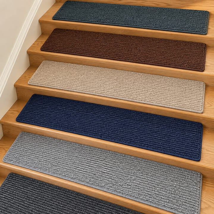 Solid Cut Pile Stair Treads