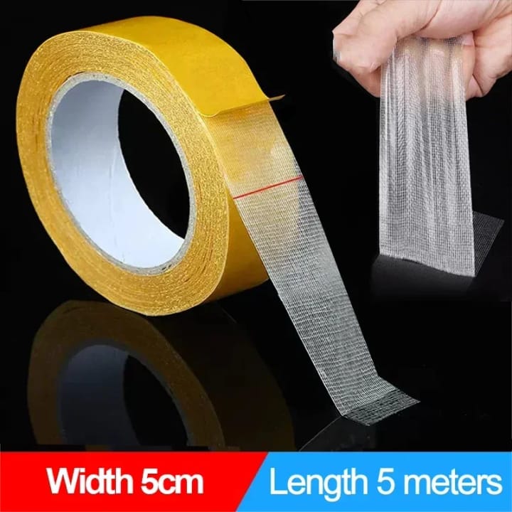 Translucent Mesh Double Sided Carpet Tape, 2 in