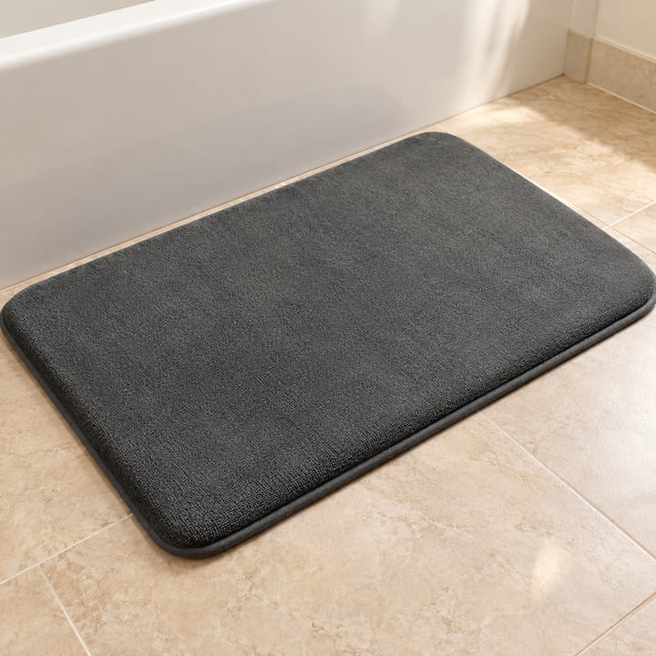 Memory Foam Solid Color Bath Mat
