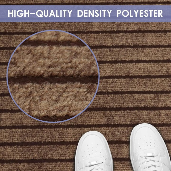 Stripe Loop Non-Slip Runner Rug