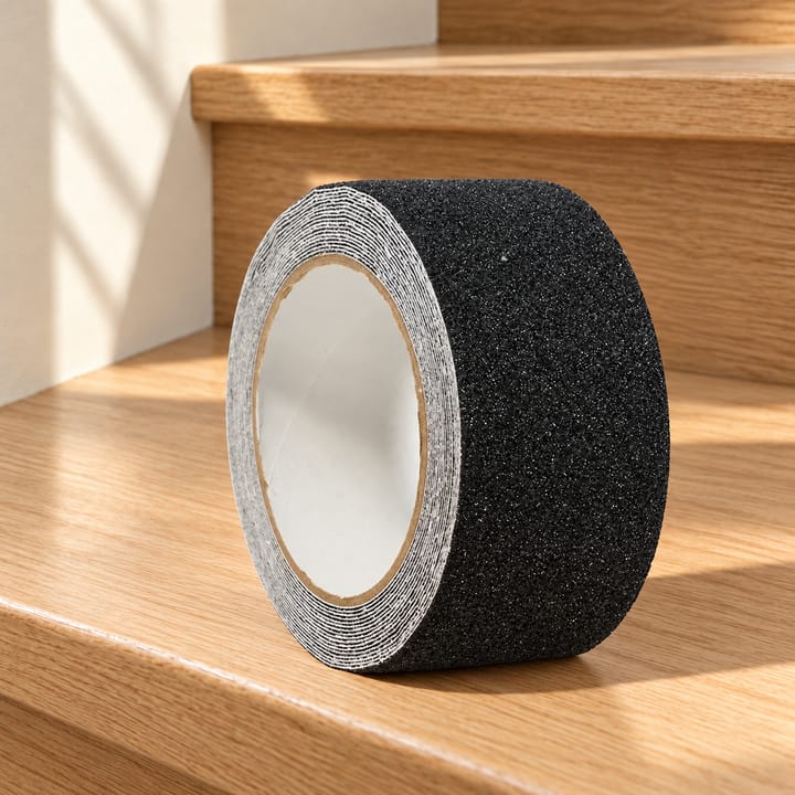 Grit Surface Anti-Slip Stair Tape, Black