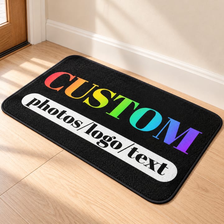 Custom Printed Tufted Door Mat