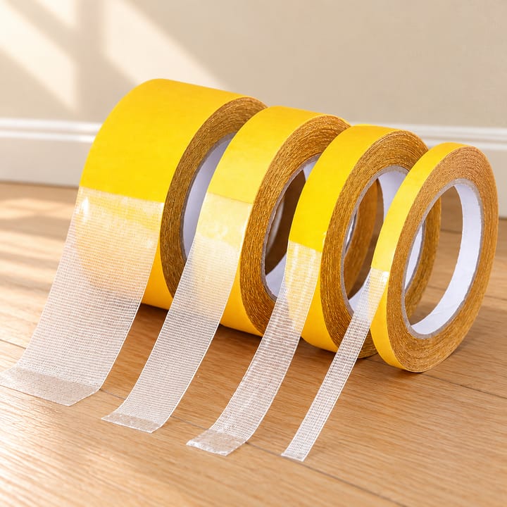 Grid Lock Double Sided Rug Tape, Yellow