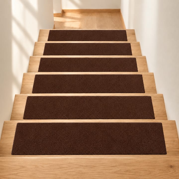Harbor Loop Stair Tread Mats, Brown