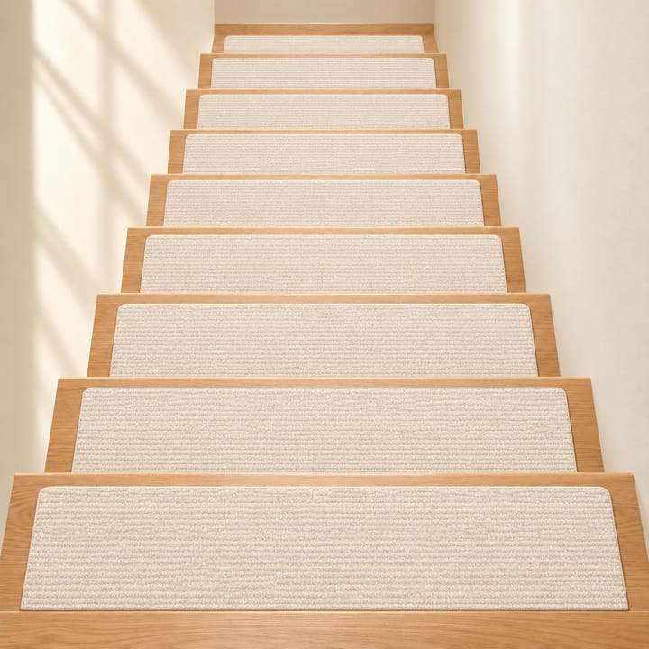 Gripweave Loop Stair Tread, Warm white