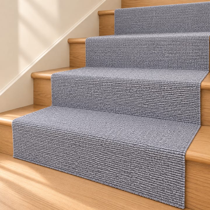Gripweave Self-Adhesive Runner Rug, Light gray