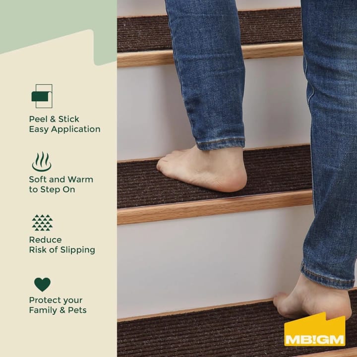 Warm Loop Anti Slip Stair Treads