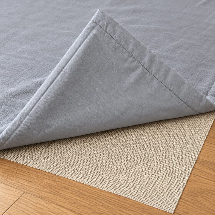 Beige Grid Non Slip Rug Pad