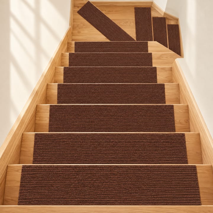 Gripweave Loop Stair Tread, Brown