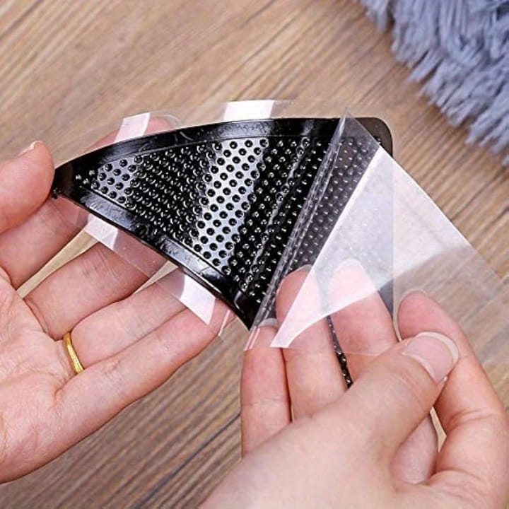 Grip Corner Rubber Rug Gripper Pads