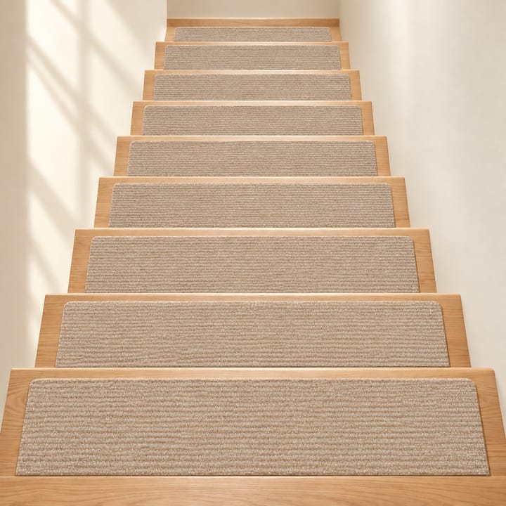 Gripweave Loop Stair Tread, Khaki