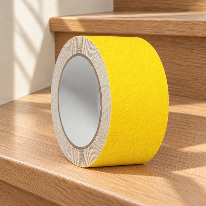 Grit Surface Anti-Slip Stair Tape, Yellow