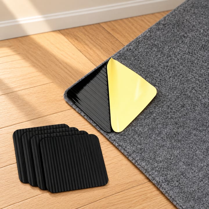 Grip Lock Non Slip Rug Pad, Black
