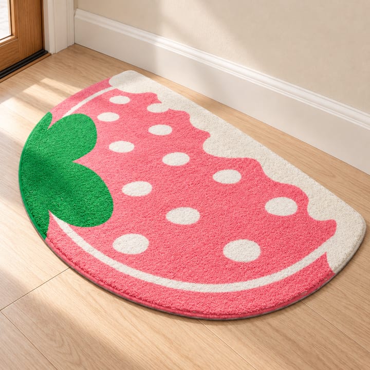 Floral Print Indoor Door Mat