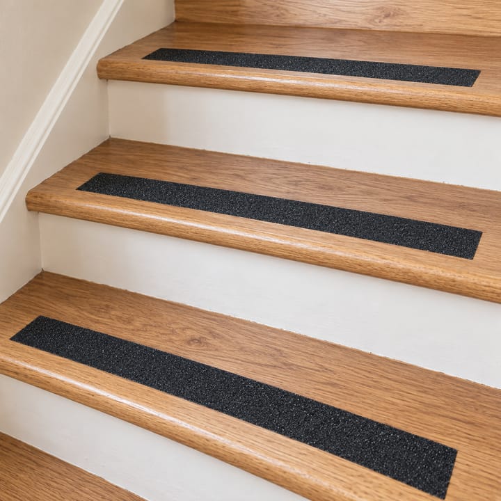 Black Textured Anti-Slip Stair Tape