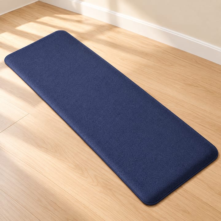 Soft Step Long Kitchen Runner, Blue