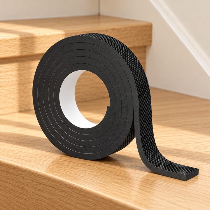 Gripweave Adhesive Rubber Furniture Tape, 1 in