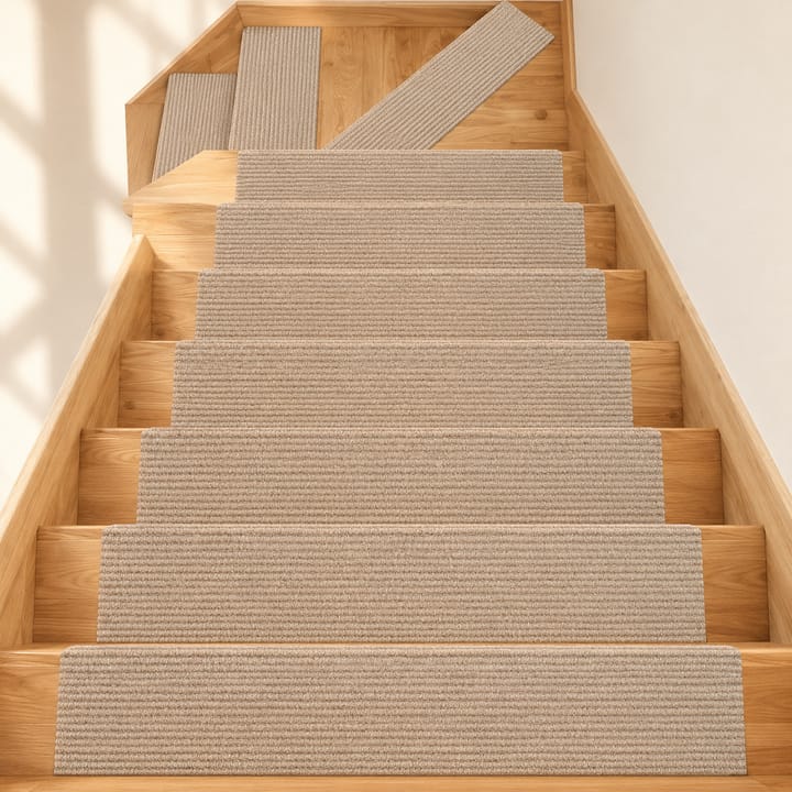 GripStep Anti Slip Stair Treads, Khaki