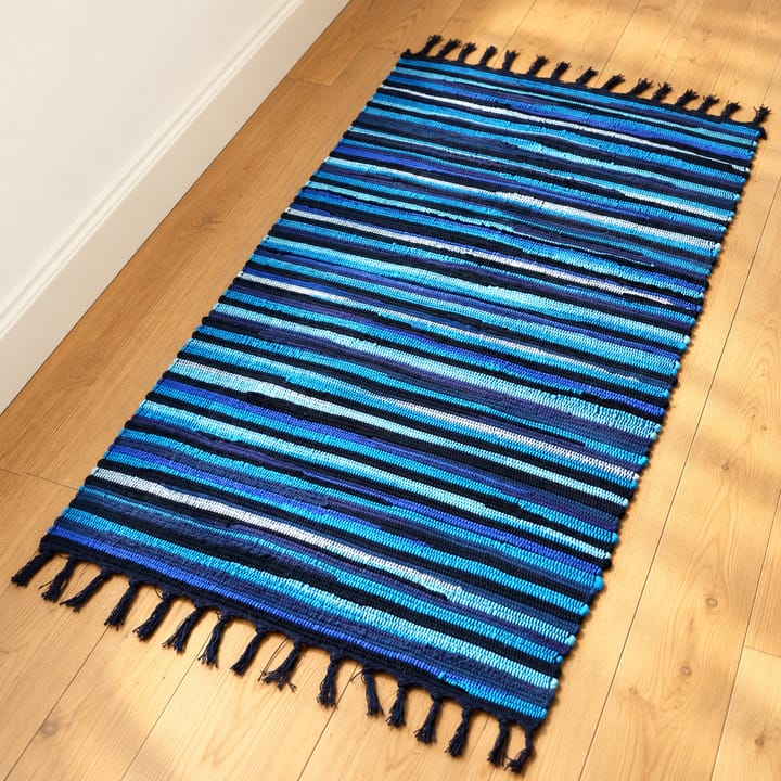 Hand Hooked Cotton Tassel Runner Rug