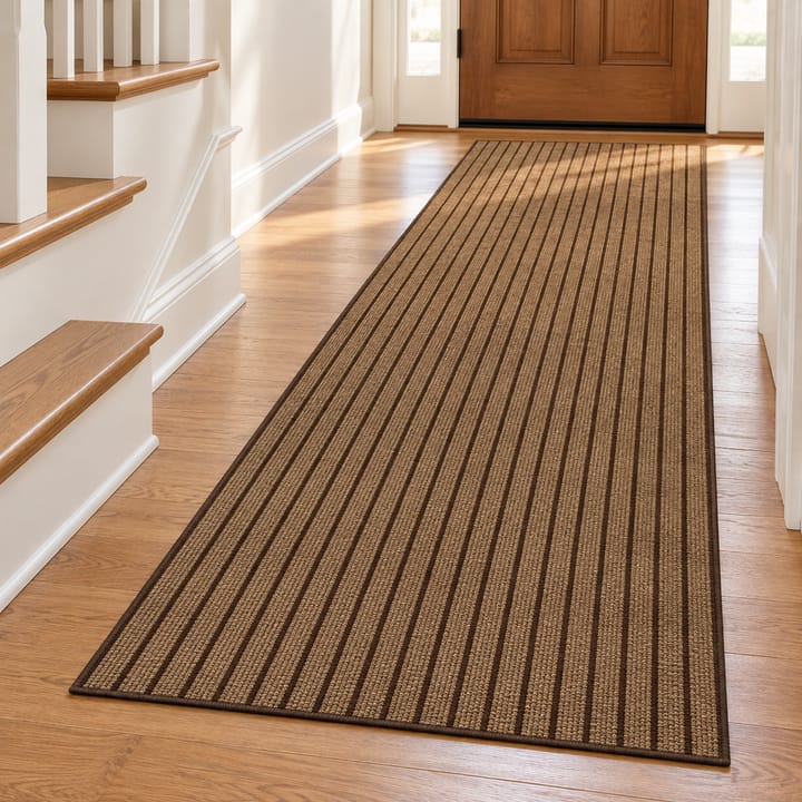 Stripe Loop Non-Slip Runner Rug