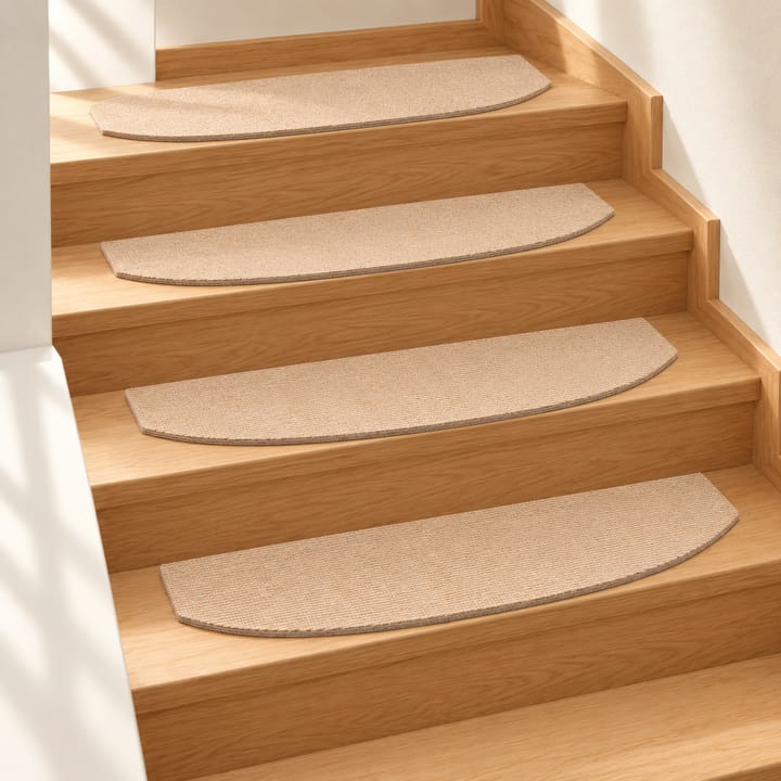 Arc Felt Stair Tread, Beige