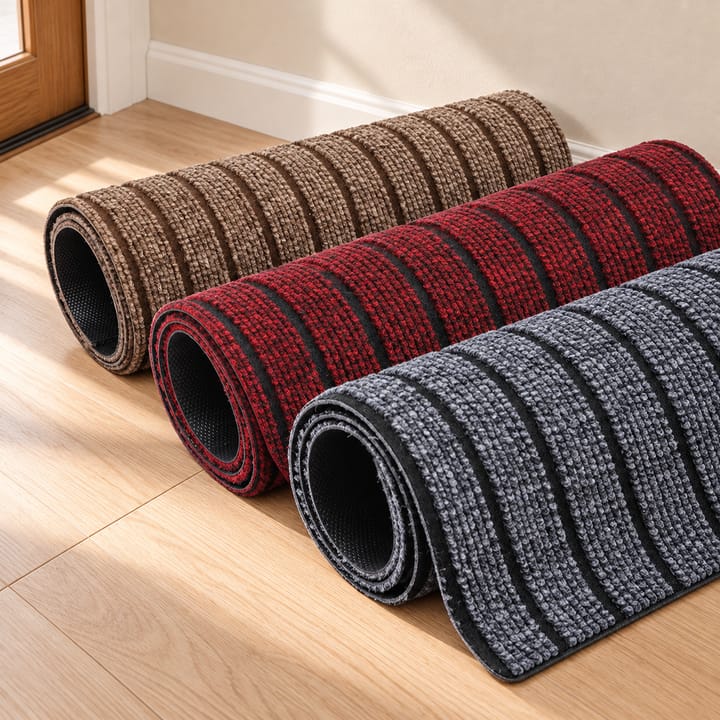 Stripe Loop Non-Slip Runner Rug